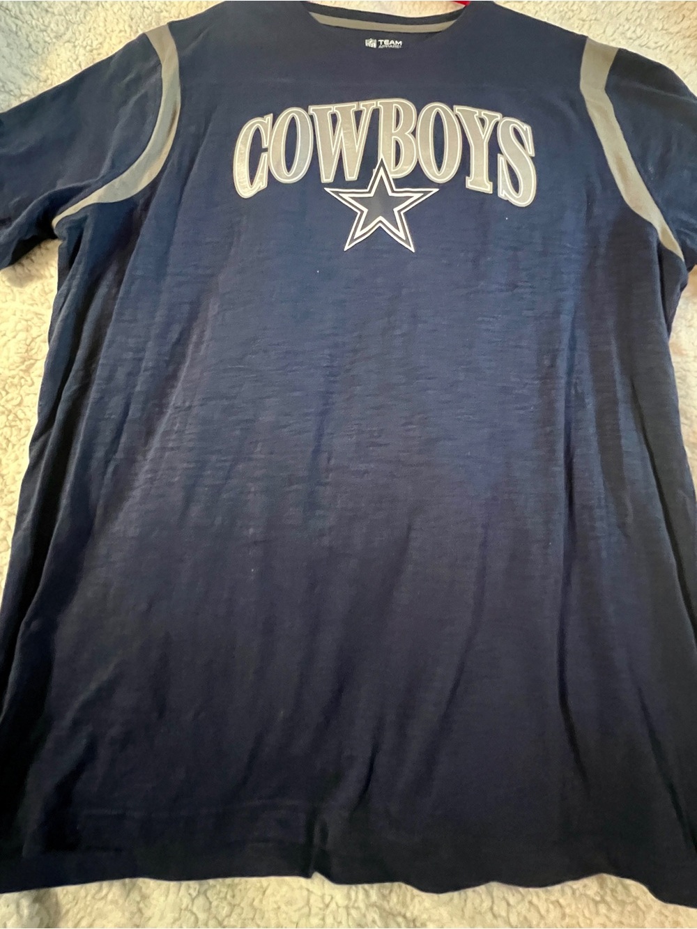 Dallas Cowboys Navy men’s 2Xl Tee - Team Graphic Short Sleeve